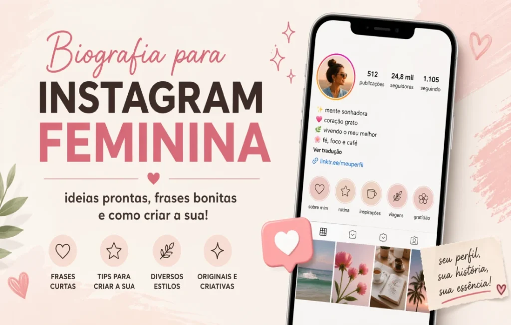 Biografia para Instagram Feminina