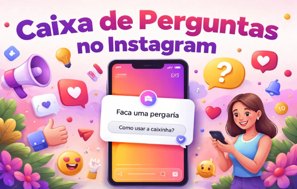 Caixa de perguntas no Instagram