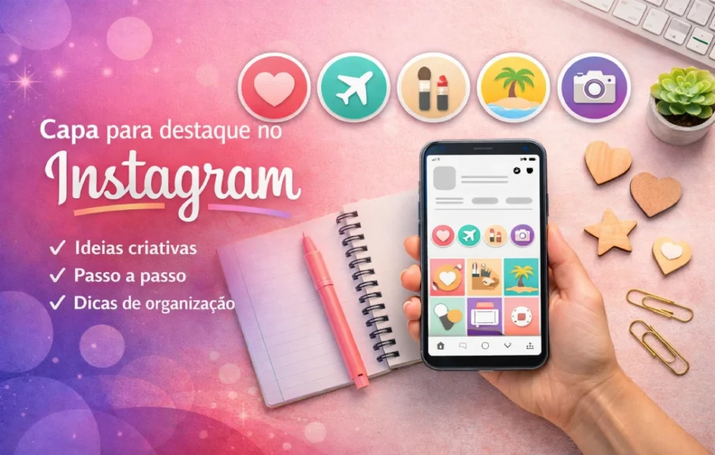Capa para destaque no Instagram