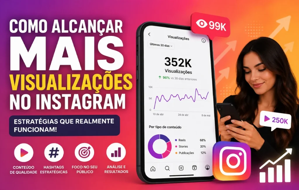 Como Alcançar Mais Visualizações no Instagram
