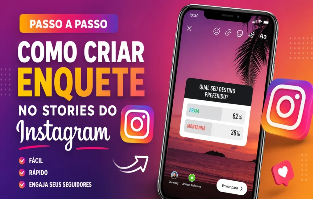 Como Criar Enquete no Stories do Instagram