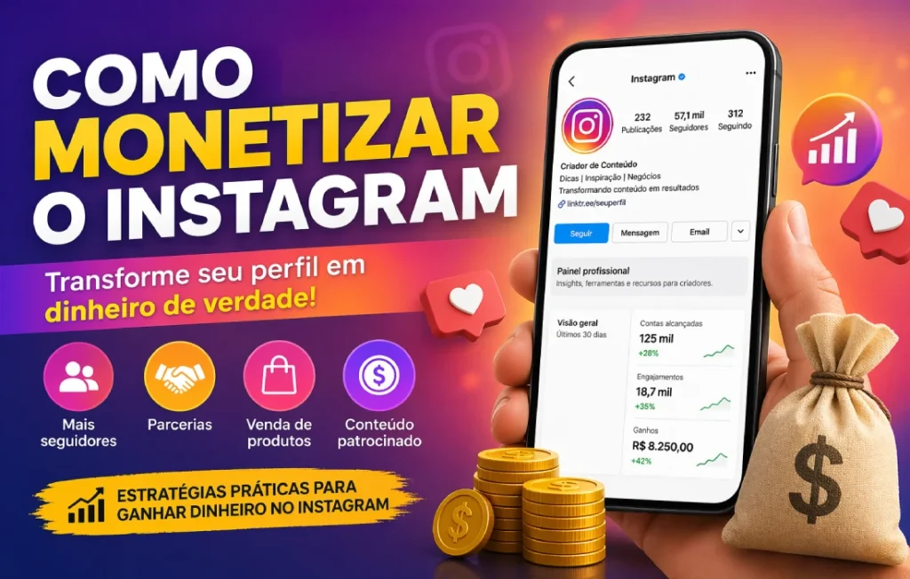 Como Monetizar o Instagram