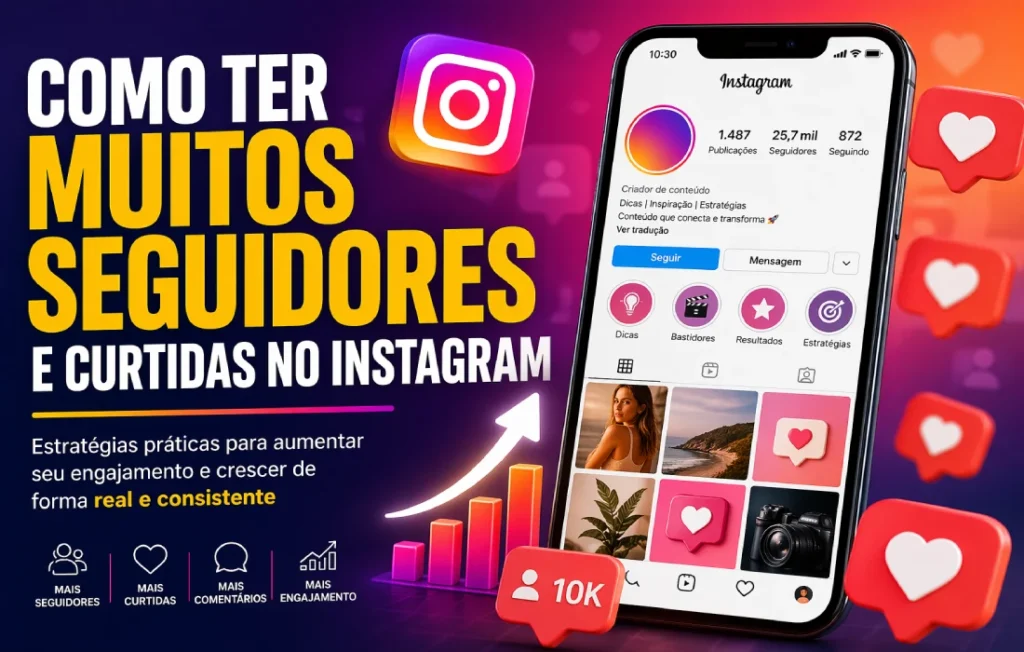 Como Ter Muitos Seguidores e Curtidas no Instagram