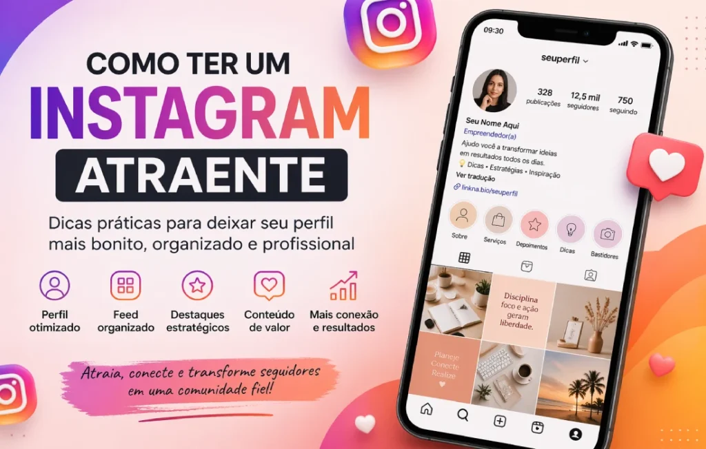 Como Ter um Instagram Atraente