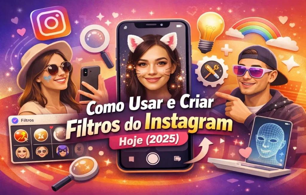 Como Usar e Criar Filtros do Instagram