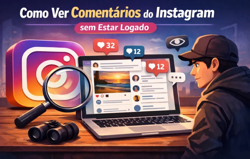 Como Ver Comentários do Instagram sem Estar Logado