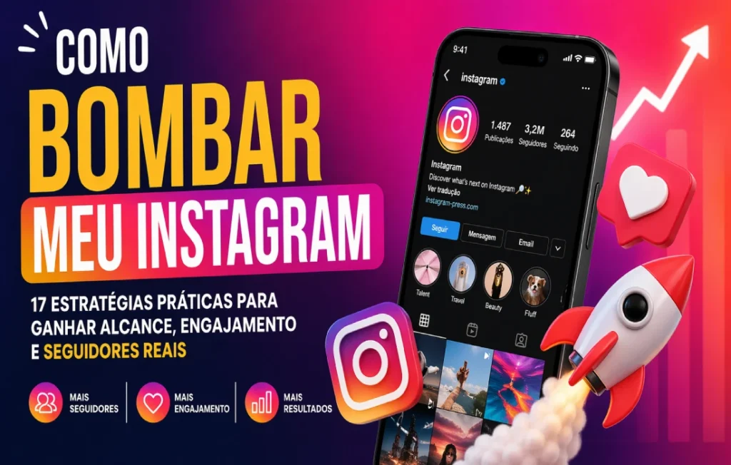 Como bombar meu Instagram