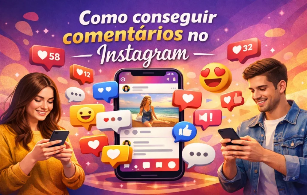 Como conseguir comentários no Instagram