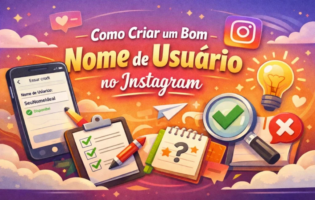Como criar um bom nome de usuario no Instagram
