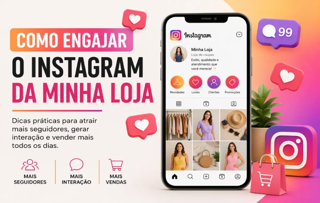 Como engajar o Instagram da minha loja