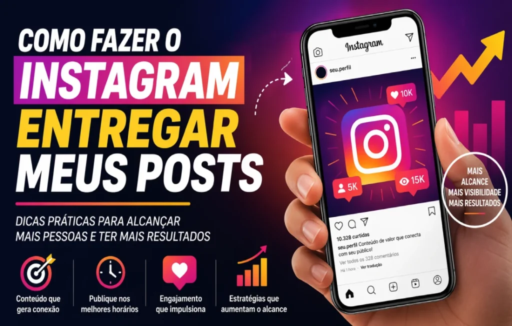 Como fazer o Instagram entregar meus posts