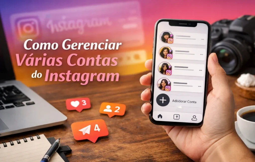 Como gerenciar várias contas do Instagram