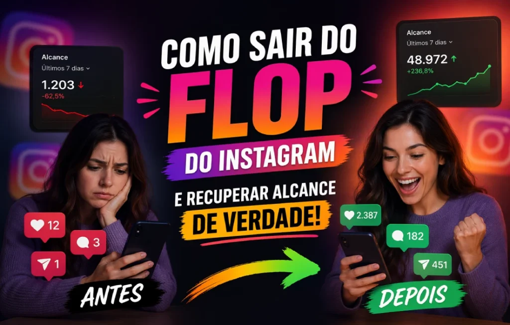 Como sair do Flop do Instagram