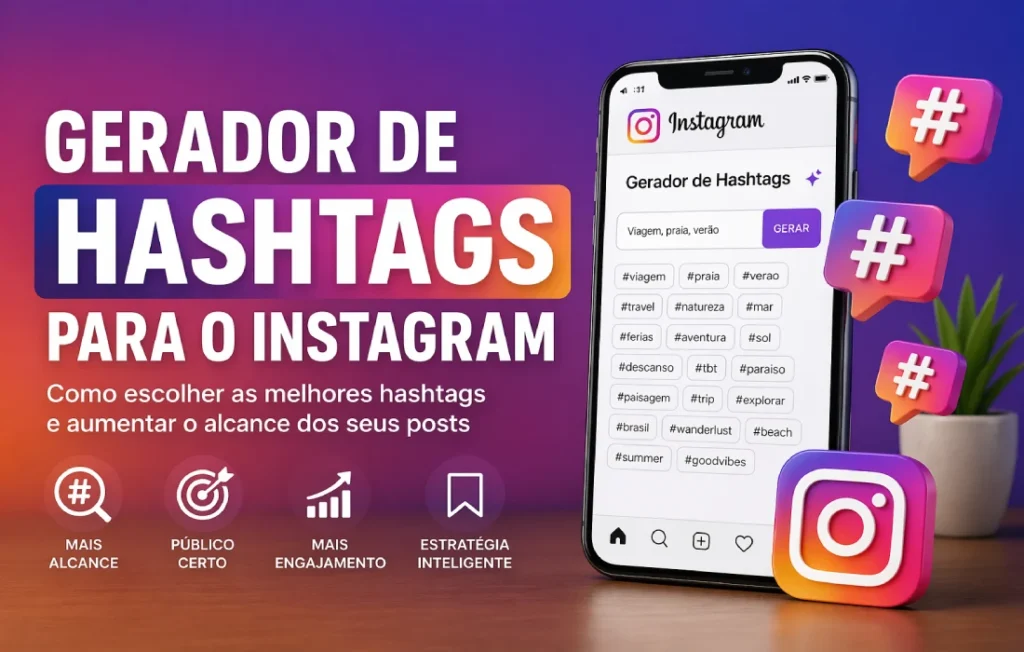 Gerador de Hashtags para o Instagram