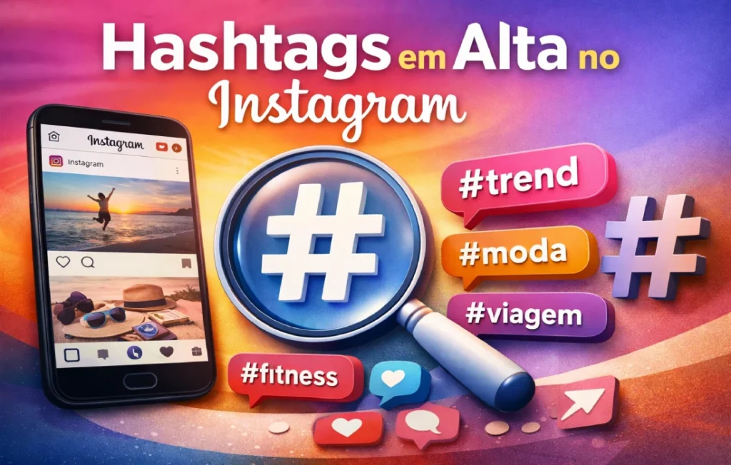Hashtags em Alta no Instagram
