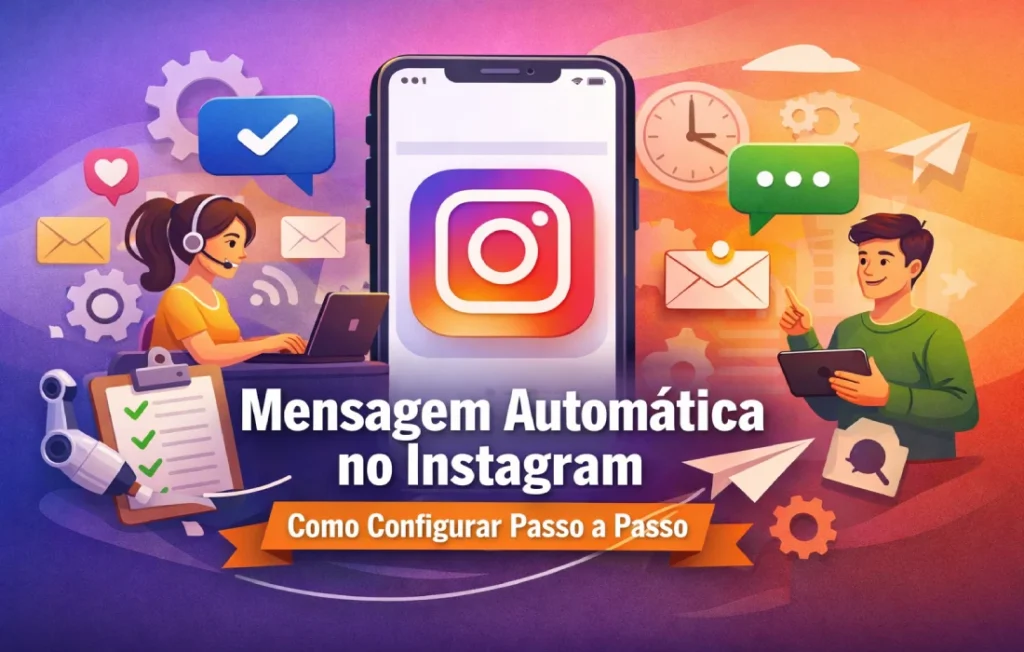 Mensagem automática no Instagram