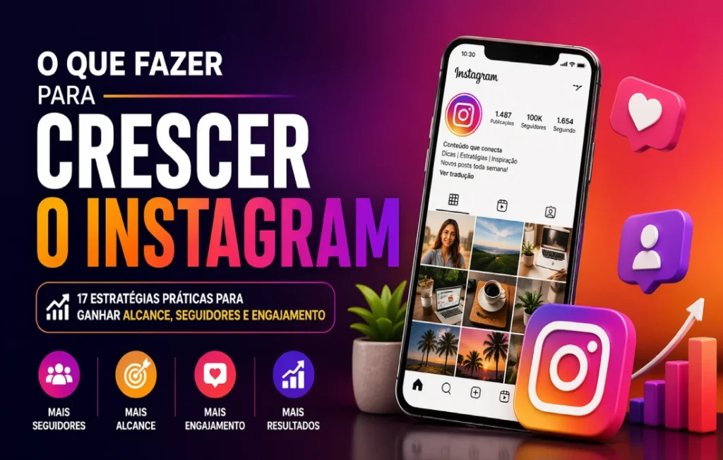 O Que Fazer para Crescer o Instagram