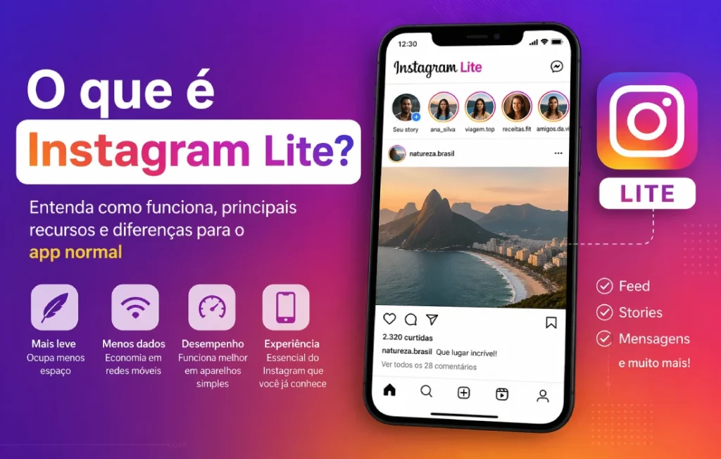 O que é Instagram Lite
