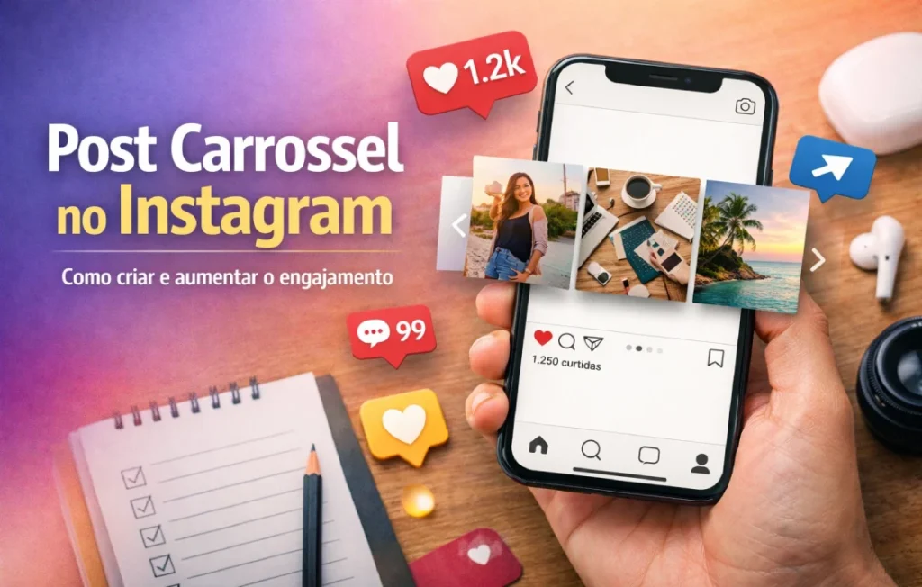 Post carrossel Instagram