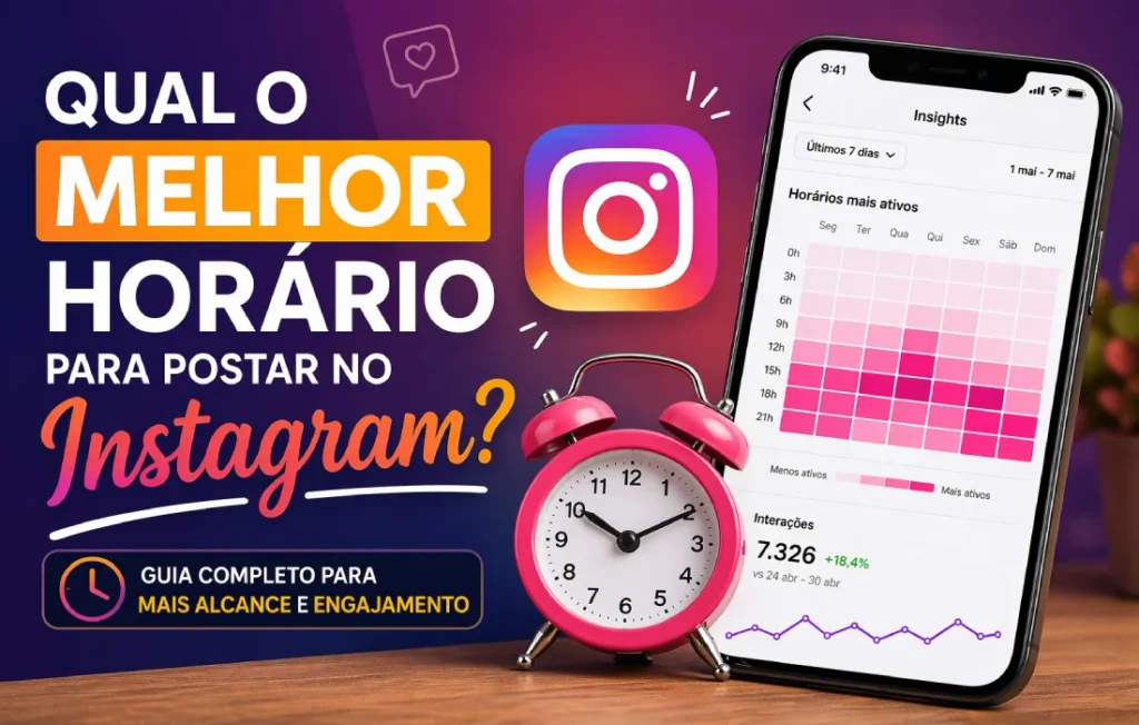 Qual o melhor horário para postar no Instagram