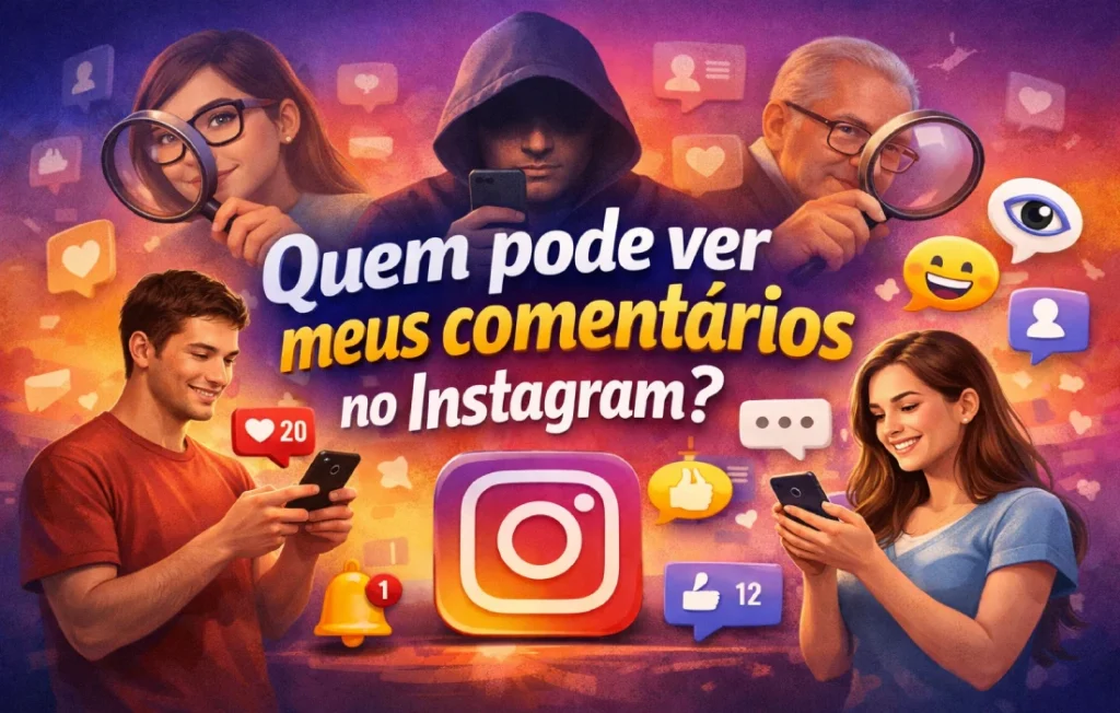 Quem pode ver meus comentários no Instagram