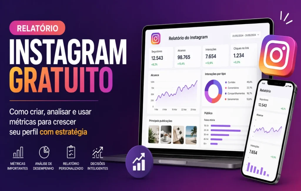 Relatório Instagram gratuito